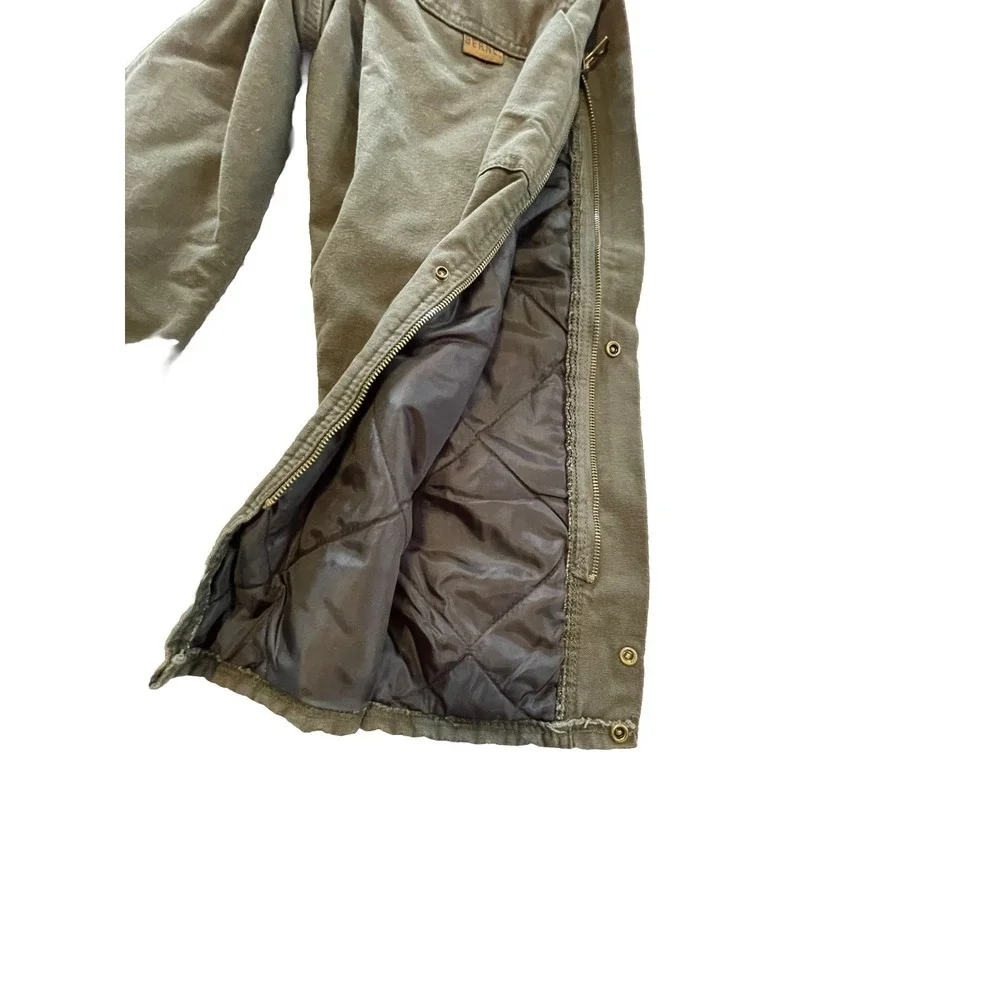 Berne Bib Coveralls Youth Size Small 6-8 Coveralls Insulated Quilt Lined Work